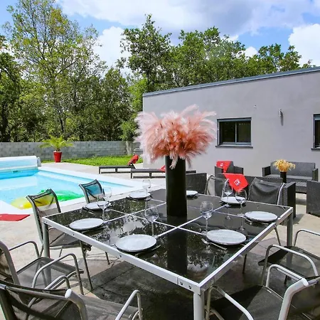In With Outdoor Swimming Pool Holiday home Lussas
