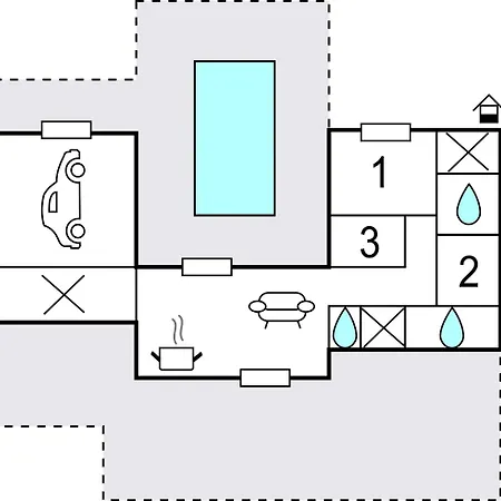 In With Outdoor Swimming Pool Lussas